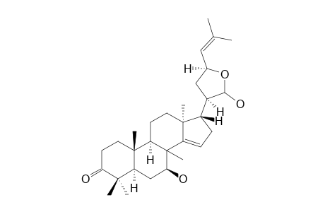 21,23-EPOXY-7-ALPHA,21-DIHYDROXYAPOTIRUCALLA-14,24-DIEN-3-ONE;MAJOR-COMPONENT