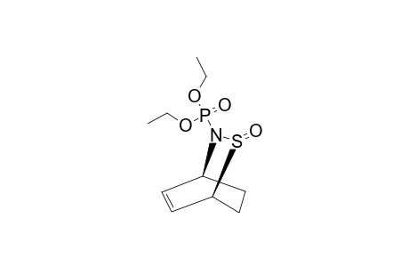 ENDO-3-AZA-N-(DIETHOXYLPHOSPHORYL)-2-OXO-2-THIABICYCLO-[2.2.2]-OCT-5-ENE;MAJOR-SULFUR-EPIMER