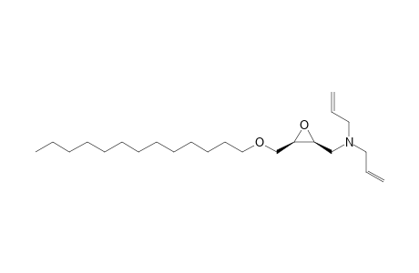 diallyl-[[(2S,3R)-3-(tridecoxymethyl)oxiran-2-yl]methyl]amine