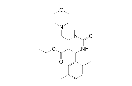 5-pyrimidinecarboxylic acid, 4-(2,5-dimethylphenyl)-1,2,3,4-tetrahydro-6-(4-morpholinylmethyl)-2-oxo-, ethyl ester
