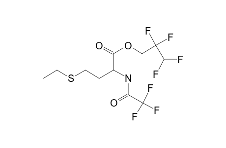 dl-Ethionine, N-trifluoroacetyl-, 2,2,3,3-tetrafluoro-1-propyl ester