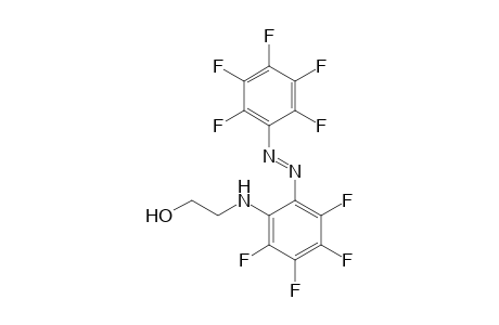 2-{[2-(Pentafluorophenyl)azo-3,4,5,6-tetrafluorophenyl]amino}ethanol