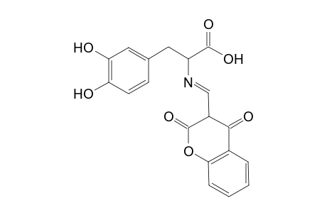 N-(Methylene-4-oxocoumarinyl)-L-dopa