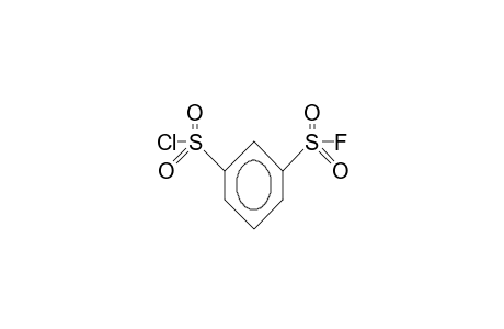 m-(fluorosulfonyl)benzenesulfonyl chloride