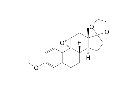 Estra-1,3,5(10)-trien-17-one, 9,11-epoxy-3-methoxy-, cyclic 1,2-ethanediyl acetal