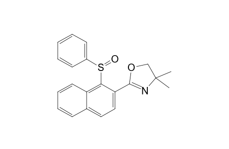 2-[1-(benzenesulfinyl)-2-naphthalenyl]-4,4-dimethyl-5H-oxazole