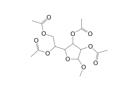 beta-D-MANNOFURANOSIDE, METHYL, TETRAACETATE