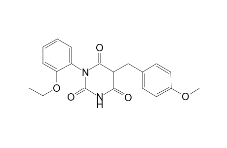 1-(2-ethoxyphenyl)-5-(4-methoxybenzyl)-2,4,6(1H,3H,5H)-pyrimidinetrione