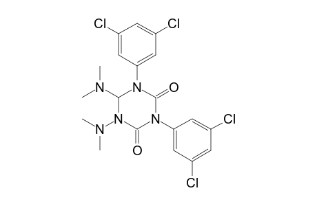 1,3-bis(3,5-dichlorophenyl)-5,6-bis(dimethylamino)dihydro-s-triazine- 2,4(1H,3H)-dione
