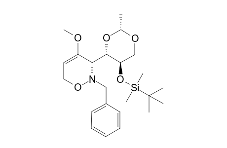 (3S,2'R,4'S,5'R)-2-BENZYL-3-(5'-TERT.-BUTYLDIMETHYLSILOXY-2'-METHYL-1',3'-DIOXAN-4'-YL)-4-METHOXY-3,6-DIHYDRO-2H-1,2-OXAZINE