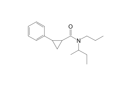 Cyclopropanecarboxamide, 2-phenyl-N-(2-butyl)-N-propyl-