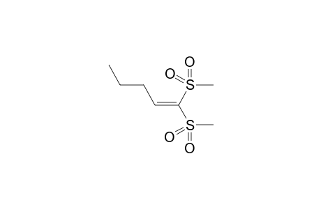 1,1-bis(methylsulfonyl)pent-1-ene