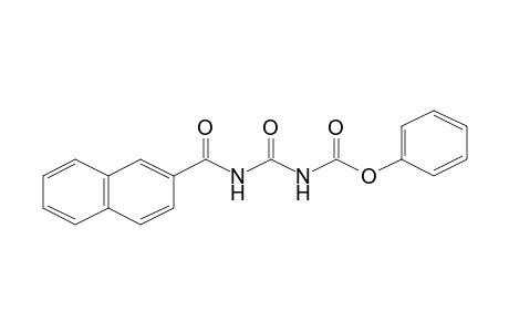 Allophanic acid, 4-(2-naphthoyl)-, phenyl ester