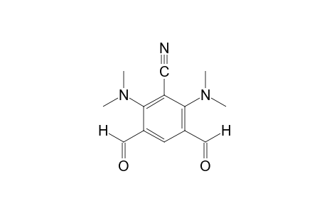 2,6-bis(Dimethylamino)-3,5-diformylbenzonitrile