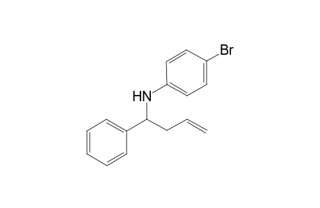 (4-bromophenyl)-(1-phenylbut-3-enyl)amine