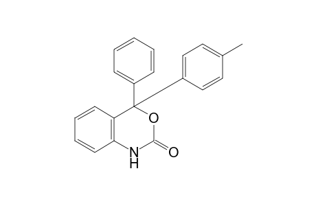 1,4-dihydro-4-phenyl-4-p-tolyl-2H-3,1-benzoxazin-2-one