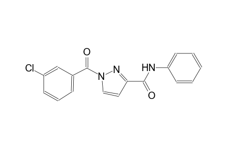 1-(3-chlorobenzoyl)-N-phenyl-1H-pyrazole-3-carboxamide