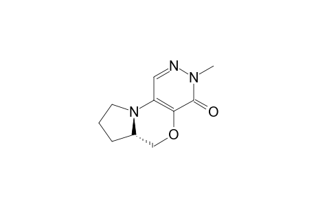 2-METHYL-3-OXO-5,5A,6,7-TETRAHYDRO-2H,8H-PYRIDAZINO-[4,5-B]-PYRROLO-[1,2-D]-[1,4]-OXAZINE