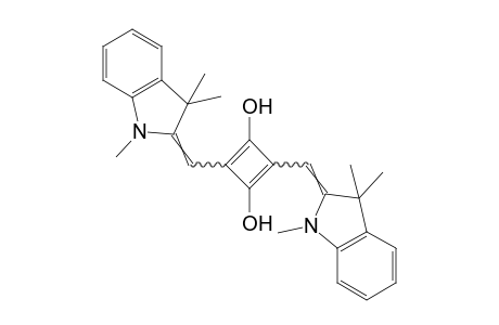 2,4-BIS[(1,3,3-TRIMETHYL-2-INDOLINYLIDENE)METHYL]-1,3-DIHYDROXYCYCLOBUTENEDIYLIUM DIHYDROXIDE, BIS(INNER SALT)