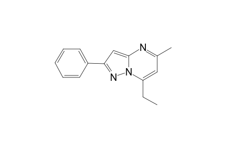 7-Ethyl-5-methyl-2-phenylpyrazolo[1,5-a]pyrimidine
