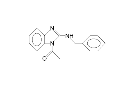 1-[2-(benzylamino)benzimidazol-1-yl]ethanone