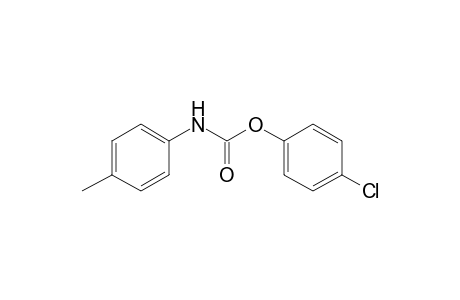 p-methylcarbanilic acid, p-chlorophenyl ester