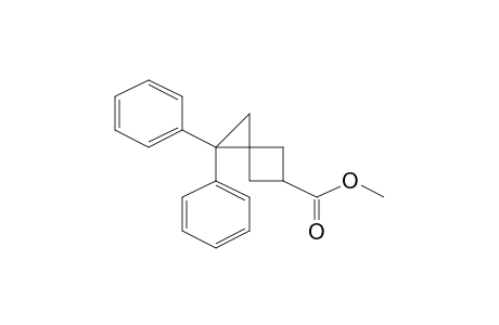 Spiro[2.3]hexane-5-carboxylic acid, 1,1-diphenyl-, methyl ester