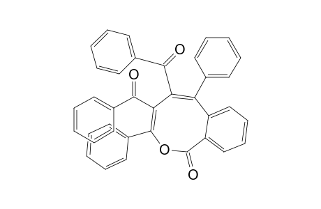 1H-2-Benzoxocin-1-one, 4,5-dibenzoyl-3,6-diphenyl-