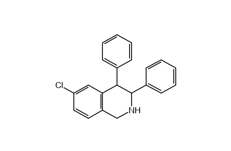 6-chloro-3,4-diphenyl-1,2,3,4-tetrahydroisoquinoline