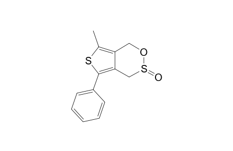 7-Methyl-5-phenyl-1,4-dihydro-1H-3.lamada.4-thieno[3,4-d][2,3]oxathiin-3-oxide