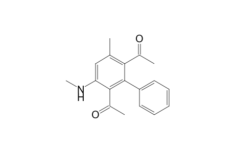 2,4-Diacetyl-N,5-dimethyl-3-phenylaniline