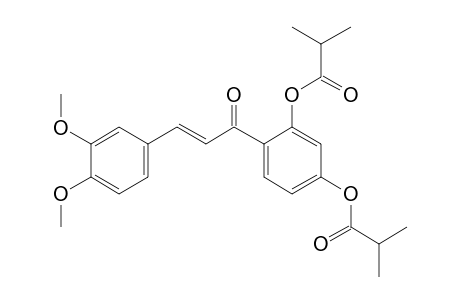 2',4'-Dihydroxy-3,4-dimethoxychalcone, 2-methylpropionate