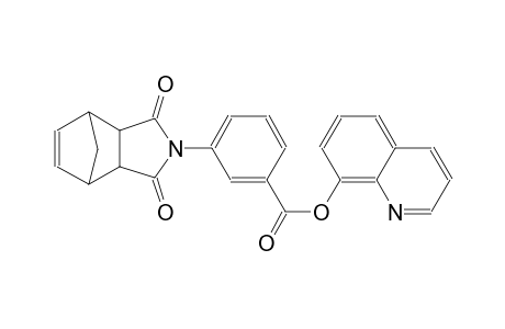 quinolin-8-yl 3-(1,3-dioxo-3a,4,7,7a-tetrahydro-1H-4,7-methanoisoindol-2(3H)-yl)benzoate