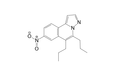 6-Nitro-3,4-di-n-propylpyrazolo[5,1-a]isoquinoline