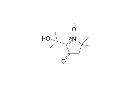 2-(1-Hydroxy-1-methylethyl)-5,5-dimethyl-4,5-dihydro-3H-pyrrol-3-one 1-oxide