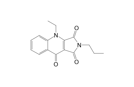 4-ETHYL-2,3-DIHYDRO-2-PROPYL-PYRROLO-[3,4-B]-QUINOLINE-1,3,9-TRIONE