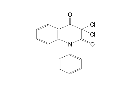 3,3-dichloro-1-phenyl-2,4(1H,3H)-quinolinedione