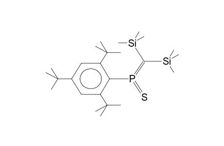 2,4,6-TRI-TERT.-BUTYLPHENYL-[BIS-(TRIMETHYLSILYL)-METHYLENE]-THIOOXOPHOSPHORANE