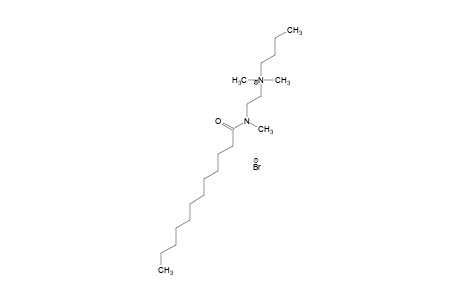 butyldimethyl[2-(N-methyldodecanamido)ethyl]ammonium bromide