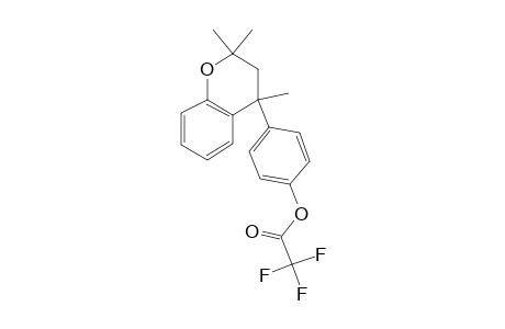 2,2,4-Trimethyl-4-(4-hydroxyphenyl)chroman, trifluoroacetate