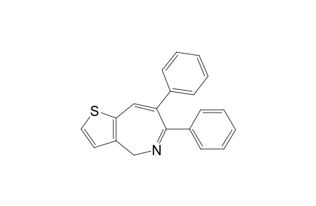 6,7-Diphenyl-4H-thieno[3,2-c]azepine