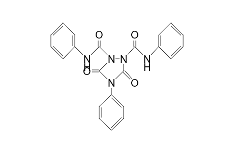 1,2,4-Triazolidine-1,2-dicarboxamide, 3,5-dioxo-N,N',4-triphenyl-