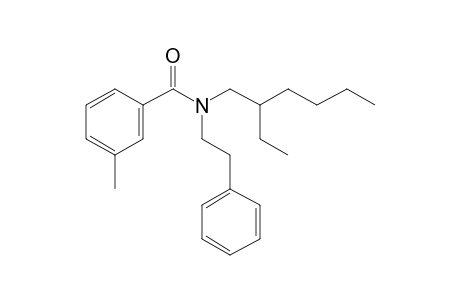 Benzamide, 3-methyl-N-(2-phenylethyl)-N-(2-ethylhexyl)-