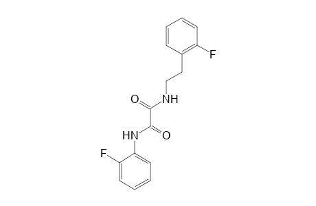 N-(2-Fluorophenethyl)-N'-(2-fluorophenyl)oxamide
