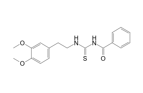 1-Benzoyl-3-(3,4-dimethoxyphenethyl)-2-thiourea