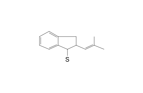 2-(2-Methyl-propenyl)-indan-1-thiol