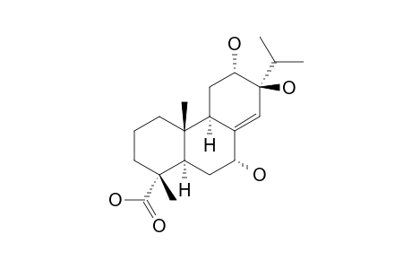 7-ALPHA,12-ALPHA,13-BETA-TRIHYDROXYABIET-8(14)-EN-18-OIC-ACID