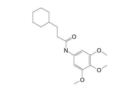 Propanamide, 3-cyclohexyl-N-(3,4,5-trimethoxyphenyl)-