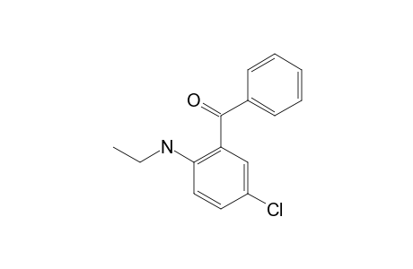 5-chloro-2-(ethylamino)benzophenone