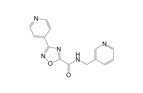 1,2,4-oxadiazole-5-carboxamide, 3-(4-pyridinyl)-N-(3-pyridinylmethyl)-